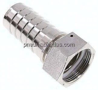 Schlauchtülle, DIN EN 14423 G 1-1/2"-38x54mm, 1.4301