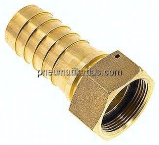 Schlauchtülle, DIN EN 14423 G 1-1/2"-38x54mm, Messing