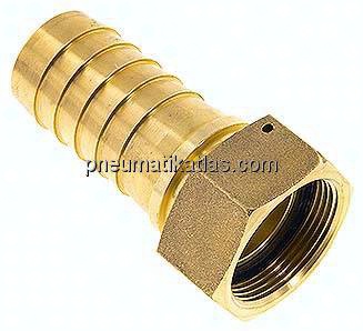 Schlauchtülle, DIN EN 14423 G 1-1/2"-38x54mm, Messing