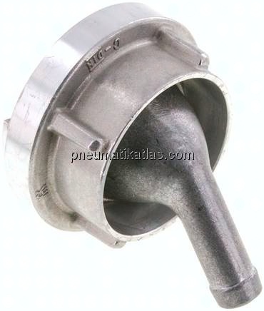 50° Storz-Kupplung 19 (3/4")mm Schlauch 52-C, Aluminium (geschmiedet)