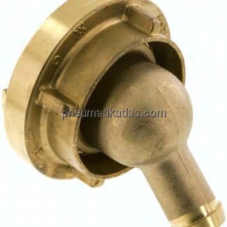 50° Storz-Kupplung 25 (1")mm Schlauch 52-C, Messing