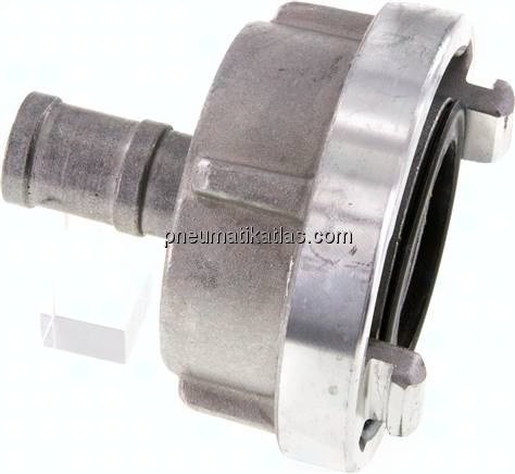 Storz-Kupplung 52-C, 25 (1")mm Schlauch, Aluminium (geschmiedet)