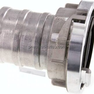 Storz-Kupplung 75-B, 80mm Schlauch, Aluminium (geschmiedet)