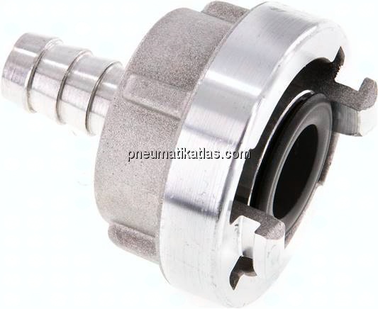 Storz-Kupplung 25-D, 13 (1/2")mm Schlauch, Aluminium (geschmiedet)