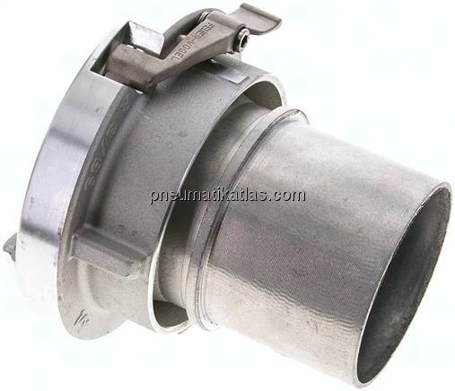 Storz-Kupplung 75-B, 75 (3")mm Schlauch, Aluminium (geschmiedet)