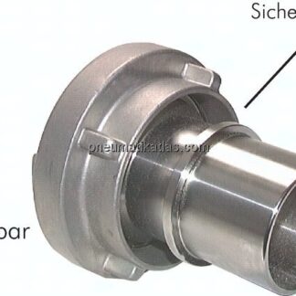 Storz-Kupplung 110-A, 100 (4")mm Schlauch, 1.4581