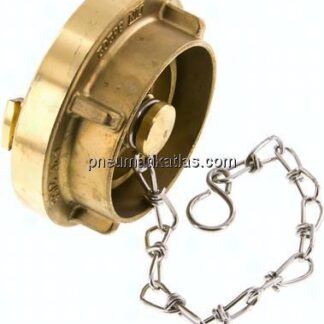 Storz-Blindkupplung 52-C (66mm), Messing
