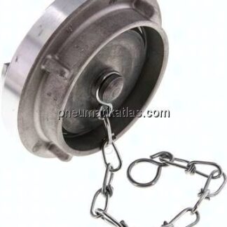 Storz-Blindkupplung 65 (81mm), Aluminium (geschmiedet)
