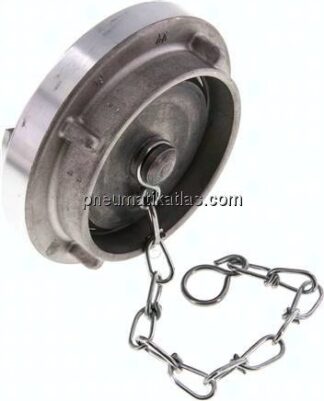 Storz-Blindkupplung 65 (81mm), Aluminium (geschmiedet)