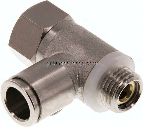 Stoppverschraubung G 1/4"-10mm, ohne Handnotbetätigung IQS-MSV