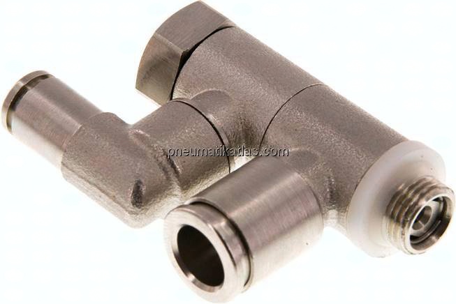 Stoppverschraubung G 1/8"-8mm, mit Handnotbetätigung IQS-MSV