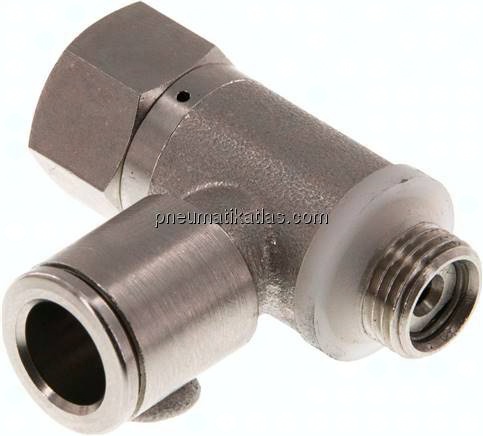 Stoppverschraubung G 1/8"-8mm, ohne Handnotbetätigung IQS-MSV