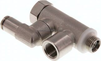 Stoppverschraubung G 1/8"-G 1/8", mit Handnotbetätigung IQS-MSV