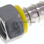 Steckanschluss 22 L Überwurfmutter, 19,1mm GSP-Schl.