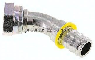 45°-Steckanschluss G 1" Ü-Mutter, 25,4mm GSP-Schlauch