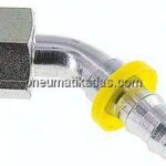 45°-Steckanschluss G 1/2" Ü-Mutter, 12,7mm GSP-Schlauch