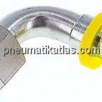 90°-Steckanschluss G 1/2" Ü-Mutter, 12,7mm GSP-Schlauch