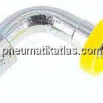 90°-Steckanschluss 6 L Überwurfmutter, 6,4mm GSP-Schl.