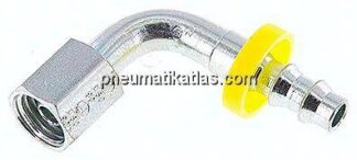 90°-Steckanschluss 6 L Überwurfmutter, 6,4mm GSP-Schl.
