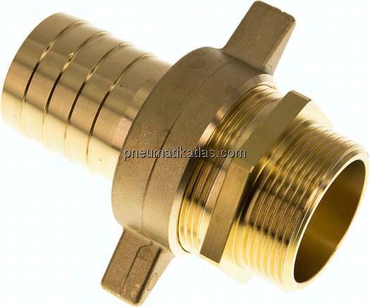 Standrohrverschraubung, konisch dichtend G 1-1/2"-38 (1-1/2")mm