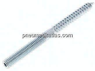 Stockschraube M 10x120, Stahl verzinkt (TORX)