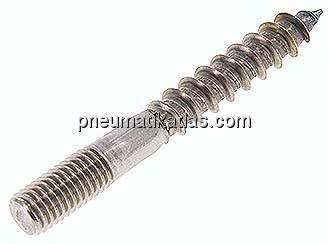 Stockschraube M 10x80, Edelstahl A2