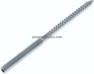 Stockschraube M 8x120, Stahl verzinkt (TORX)