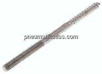 Stockschraube M 8x140, Edelstahl A2