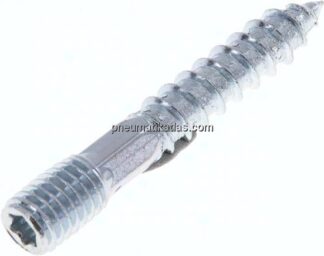 Stockschraube M 8x50, Stahl verzinkt (TORX)