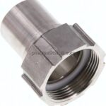 Schlauchtülle, EN14420-5 G 1-1/2"-38 (1-1/2")mm, 1.4408