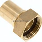 Schlauchtülle, EN14420-5 G 1-1/4"-32 (1-1/4")mm, Messing