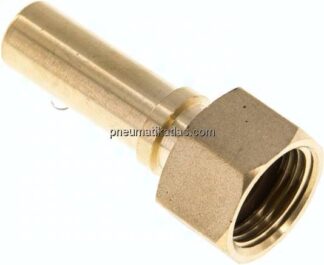 Schlauchtülle, EN14420-5 G 1/2"-13 (1/2")mm, Messing
