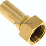 Schlauchtülle, EN14420-5 G 3/4"-19 (3/4")mm, Messing