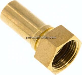 Schlauchtülle, EN14420-5 G 3/4"-19 (3/4")mm, Messing