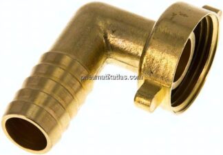 2/3-Schlauchtülle, mit Mutter G 1"-19 (3/4")mm, Winkel 90°