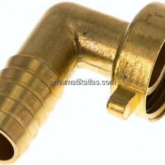 2/3-Schlauchtülle, mit Mutter G 1"-19 (3/4")mm, Winkel 90°