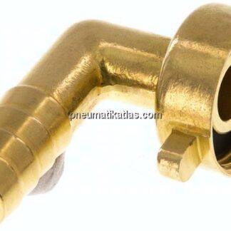 2/3-Schlauchtülle, mit Mutter G 3/4"-13 (1/2")mm, Winkel 90°