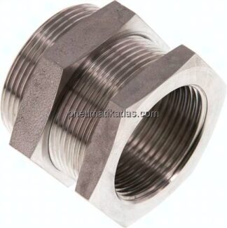 Schottverschraubung G 1-1/4"-M 49x2, 1.4571