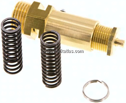 Sicherheitsventil G 1/2" (DN10), 1 - 6 bar