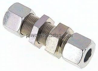 Schott-Schneidringverschraubung 14 S (M22x1,5), Stahl verzinkt