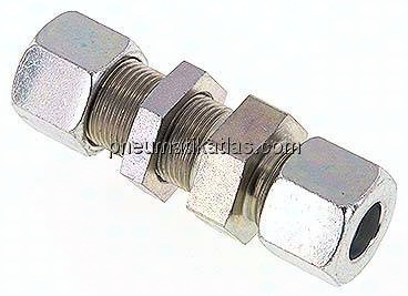 Schott-Schneidringverschraubung 14 S (M22x1,5), Stahl verzinkt