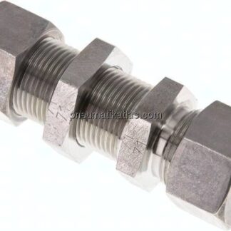 Schott-Schneidringverschraubung 15 L (M22x1,5), Klemmring 1.4571 (NC)