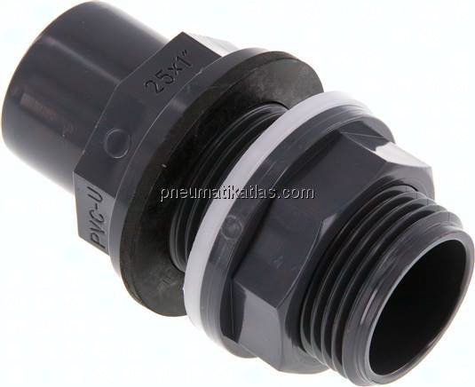 Klebe-Schottverschraubung 25x32mm, G 1" AG