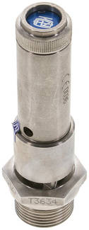 TÜV-Sicherheitsventil G 3/4" (DN10), 11,00 bar, 1.4571