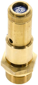 TÜV-Sicherheitsventil G 3/4" (DN10), 8,00 bar, Messing