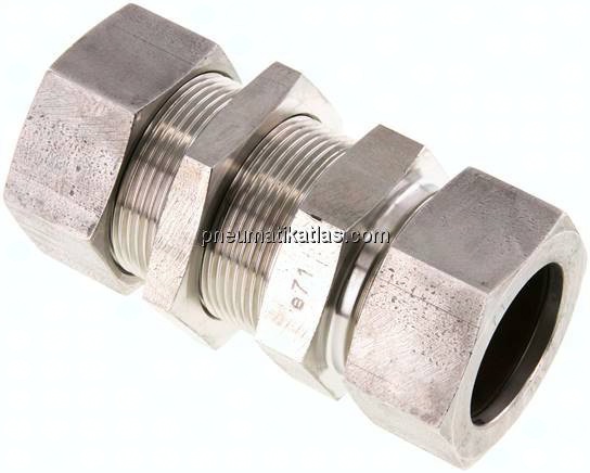 Schott-Schneidringverschraubung 35 L (M45x2), 1.4571