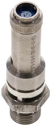 TÜV-Sicherheitsventil G 3/8" (DN8), 0,30 bar, 1.4571