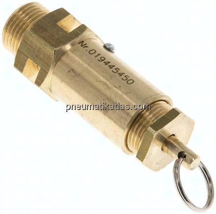 Sicherheitsventil G 3/8" (DN10), 4 - 8 bar