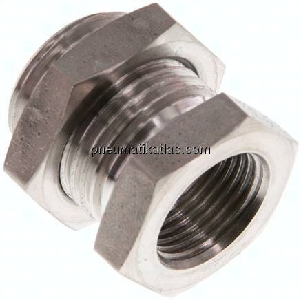 Schottverschraubung G 3/8"-G 1/2", 1.4571