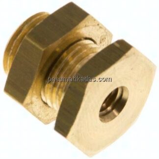 Schottverschraubung M 5-G 1/8", Messing